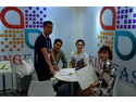 Claudio He, Ben Wong, Lili Sun and Amy He - King Easy Telecom LTD